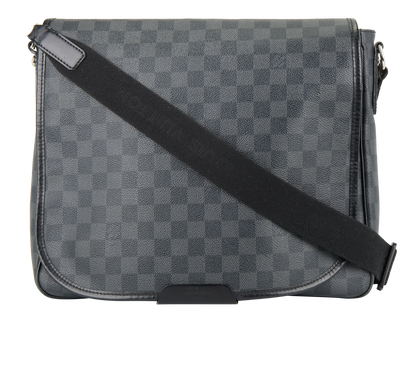 Daniel GM Satchel, £550, Handbags, Black, Canvas, Front view